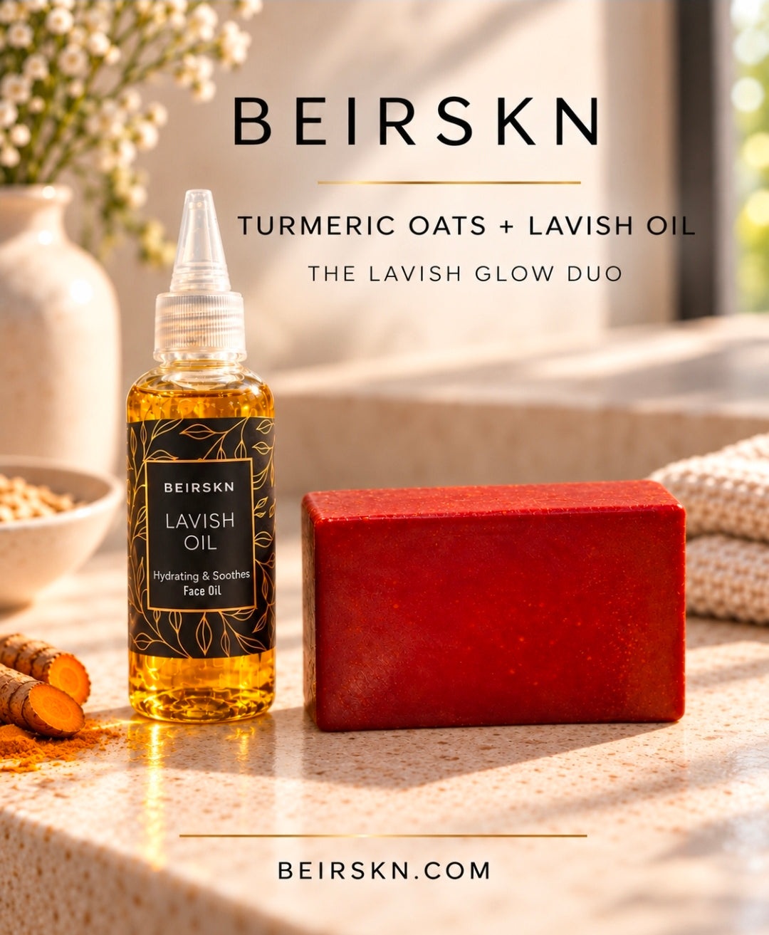 Tumeric Oats + Lavish Oil Duo